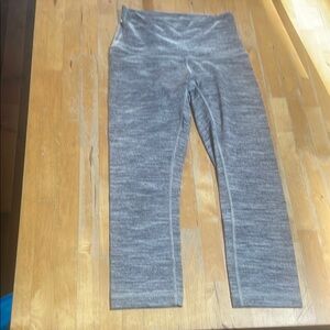 lululemon athletica Gray crop Leggings